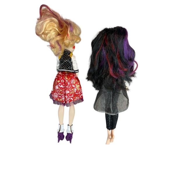 Ever After High School Spirit Dolls- Raven Queen And Apple White READ - Picture 4 of 7